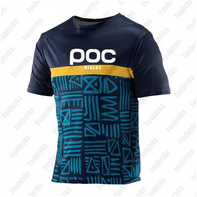 Blacks Poc Motocross Jersey Camouflage T-shirt Men's Summer MTB Bike Shirts Downhill Jeresy Mountain Maillot Ciclismo Tops
