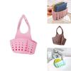 Versatile Kitchen Sink Soap Sponge Holder With Adjustable Strap For Easy Organizing