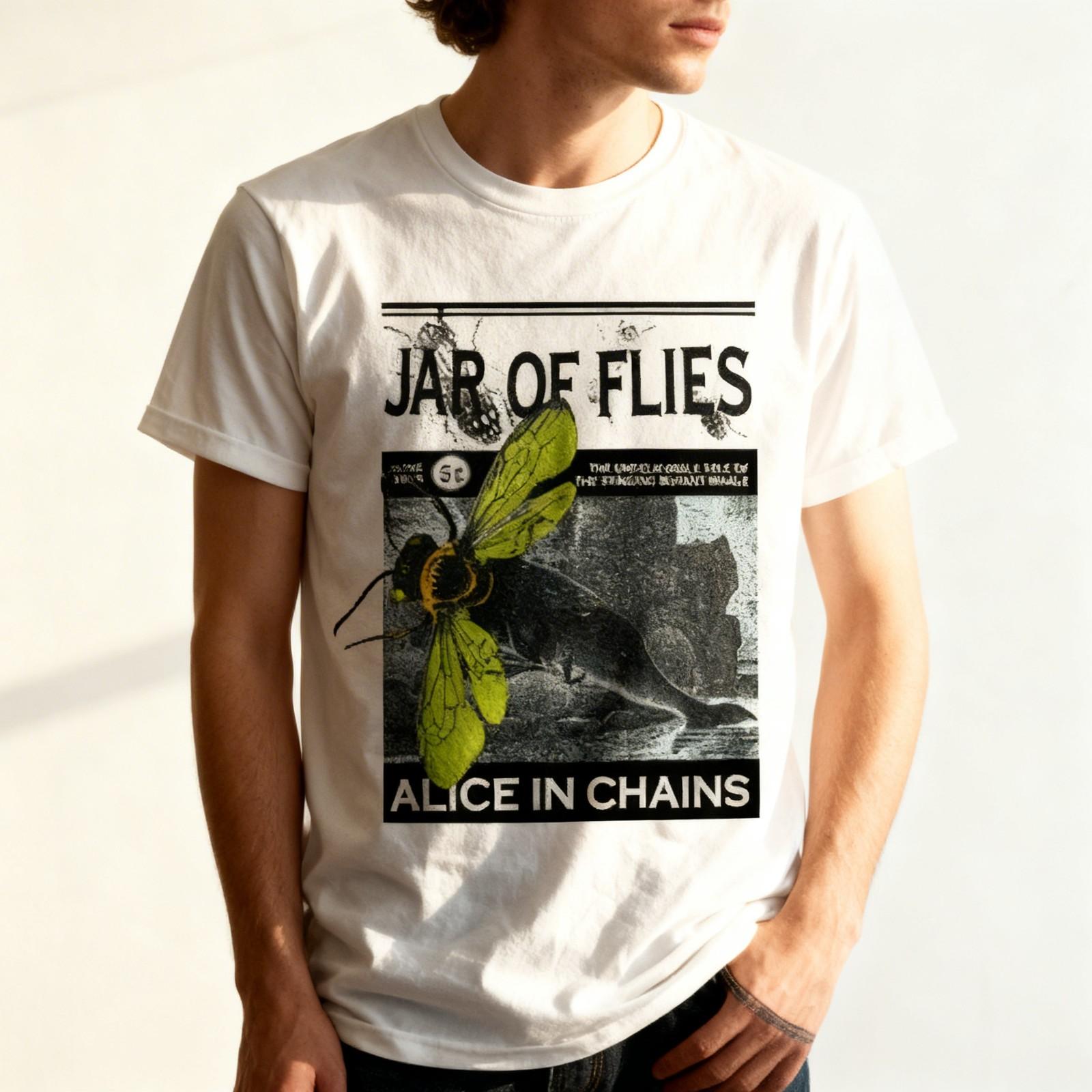 Alice In Chains Jar of Flies Concert tour White Men S-234XL T-shirt M