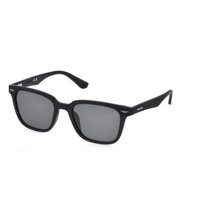 POLICE Polarized Sunglasses SPLE01 U28Q 52 Mens UV Cut Lightweight Wellington Matte Black Frame Gray Green Lens