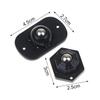 4/6Pcs Self Adhesive Caster Wheels Appliance Rollers Appliance Sliders 360 Degree  Swivel Universal Wheel Mini Small Kitchen