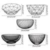 Metal Fruit Vegetable Storage Bowls Kitchen Egg Baskets Holder Nordic Minimalism Platos De Cerámica  Snack Plate  Plates Ceramic