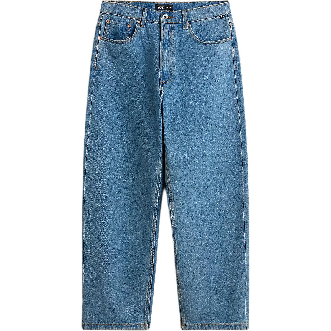 Vans Check 5 Baggy Denim Trousers Jeans Unisex Blue VN0008NACDX 28