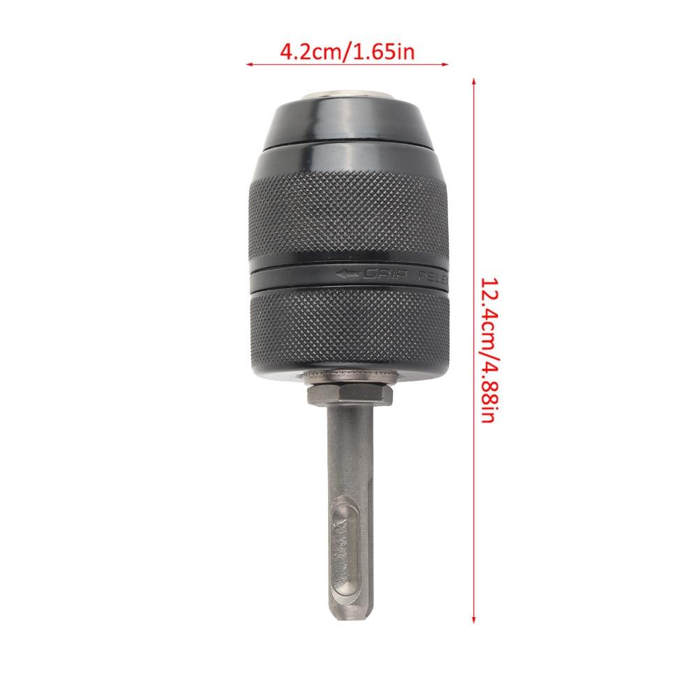 1/2-20UNF Mount Drill Chuck Adapter  For Rotary Hammers and Impact Drills