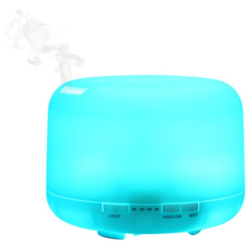 MUJI 500ML Wood Grain Aroma Diffuser & Air Purifier - 5V USB Humidifier for Home