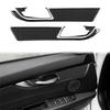 AA92-Car Inner Door Handle Inner Door Handle Frame Panel Cover Trim Decoration Sticker Accessories For BMW Z4 E89 2009-2016