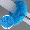 Flexible Cleaning Duster with Extension Pole Reusable Design Ceiling Fan Duster Multi-purpose Dusting Tool