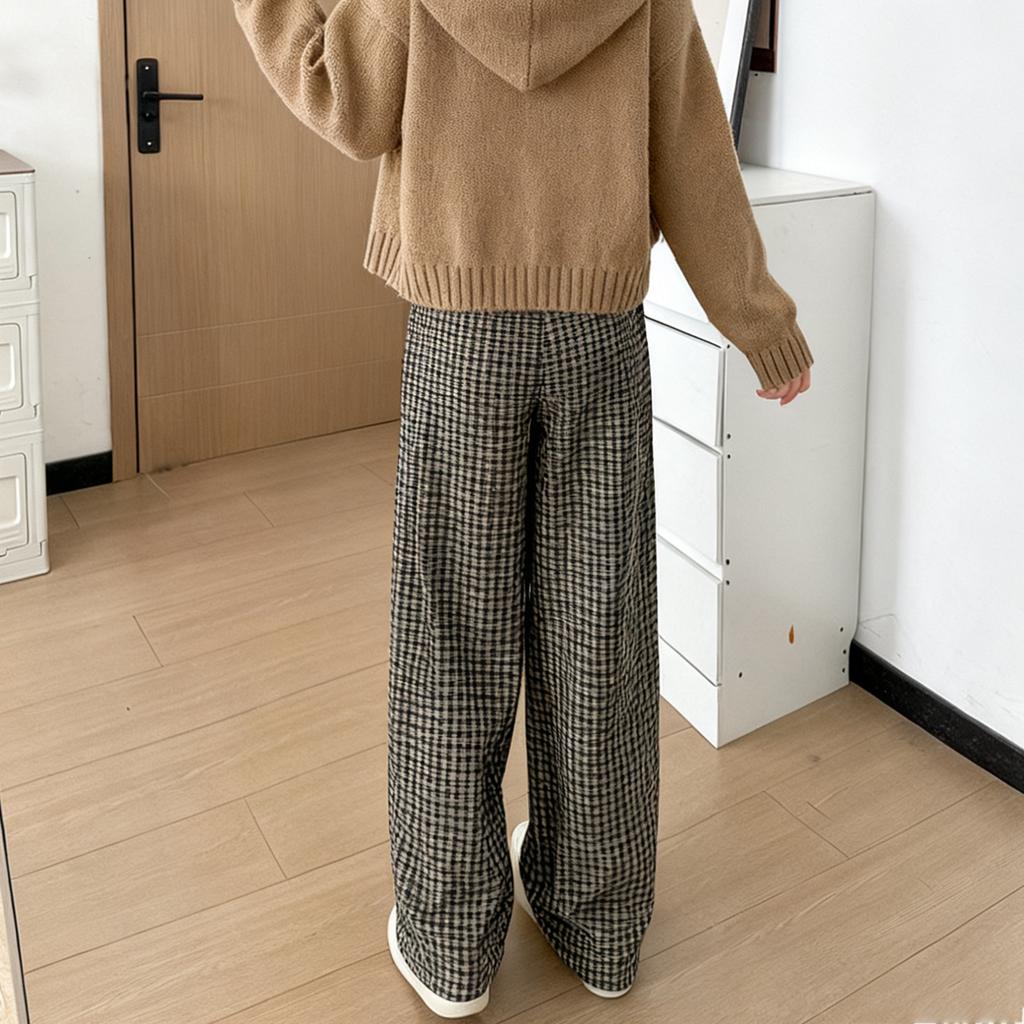 Women's Fashionable Loose Wide Leg Trousers