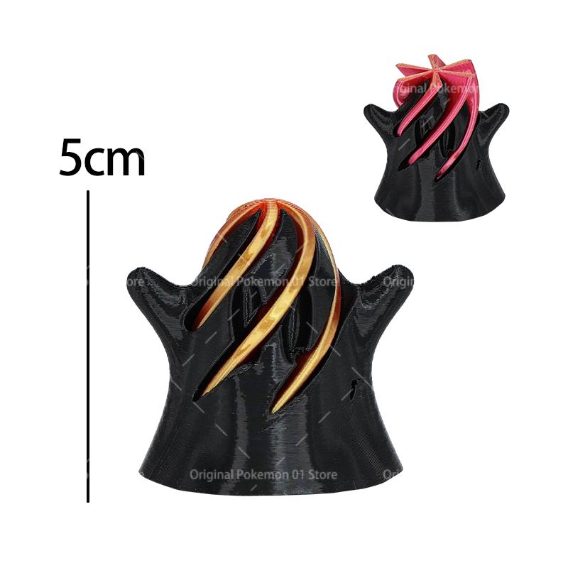 3D Printed Spiral Cone Fidgeting Plaything Impossible Pyramid Passthrough Ghost Sculpture Small Vortex Thread Illusion Relaxation Toy