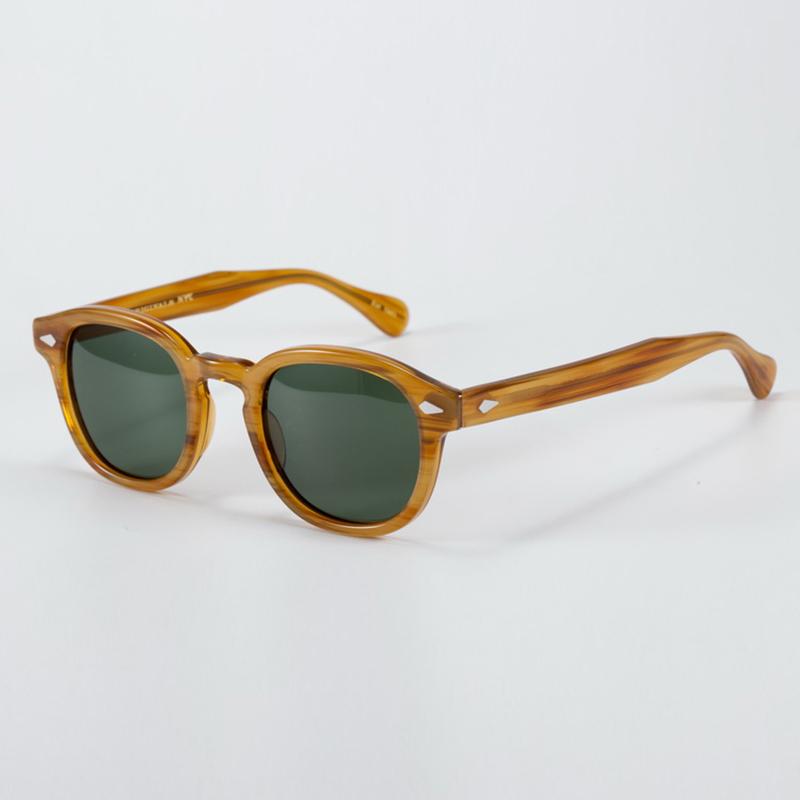 Sunglasses Man Johnny Depp Lemtosh Polarized Sun Glasses Woman Luxury Brand Retro Acetate Frame High Quality
