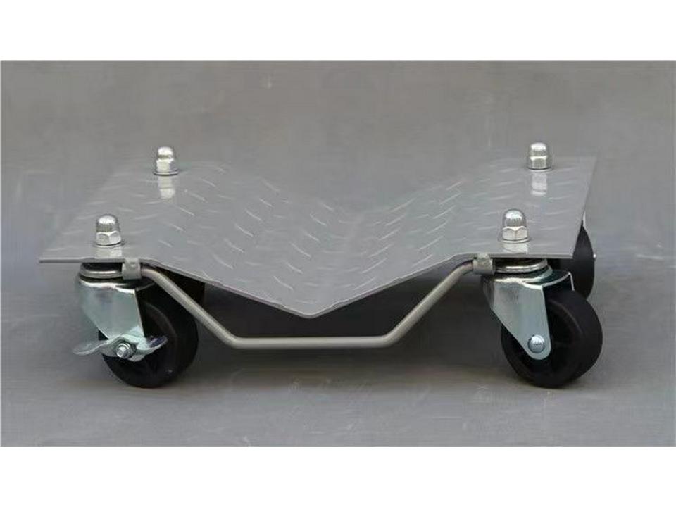 Universal Car Wheel Dolly and Shifter Tray