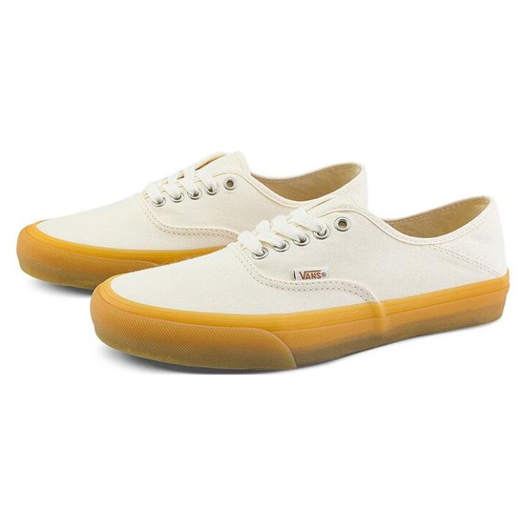 Vans Authentic VR3 Low Top Skate Shoes Unisex Sneakers White Brown VN0A4BX5CGB