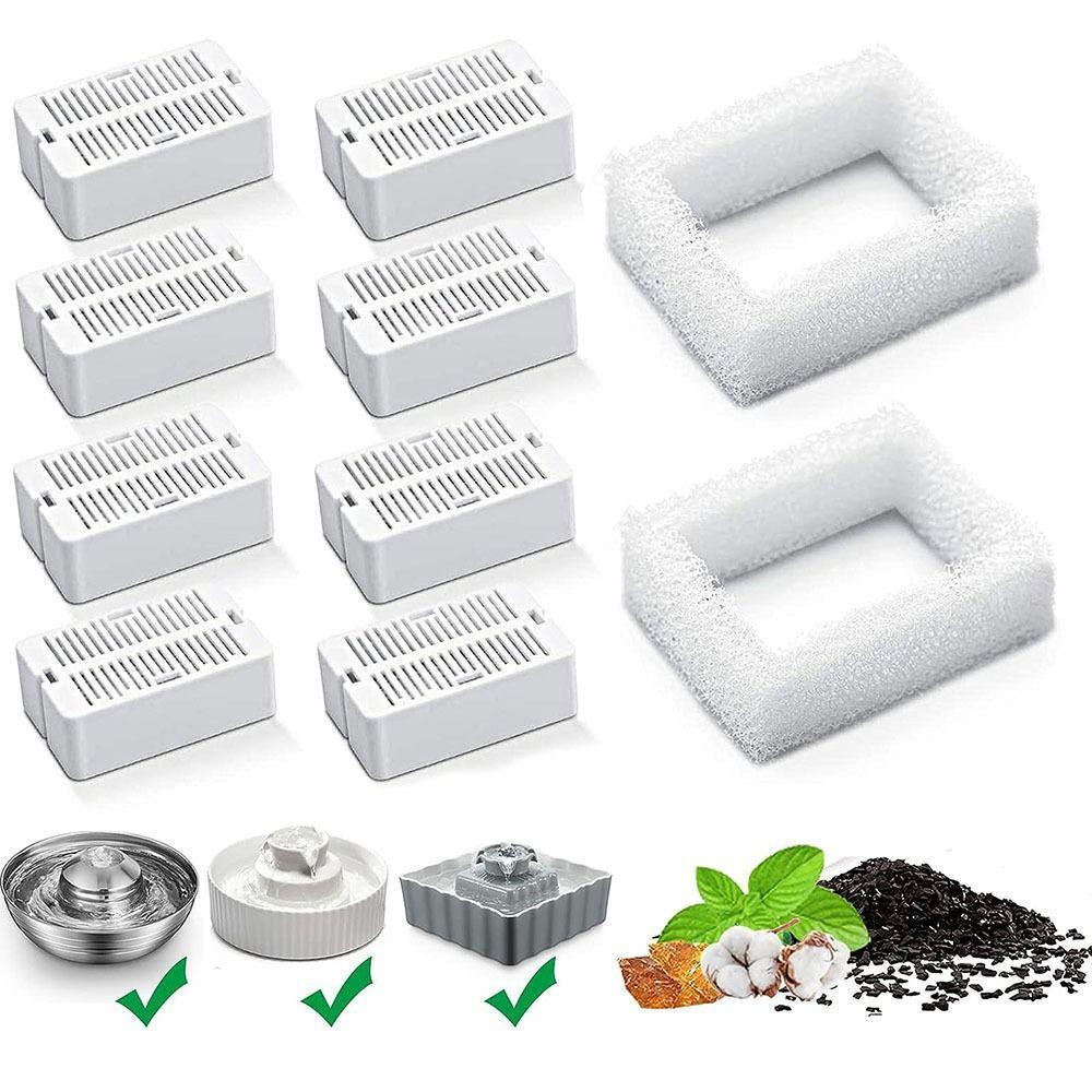 

Universal Cat Fountain Carbon Filters Non-toxic Water Fountain Filter Sponges
