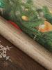 Christmas Curtains 82 Inch Winter Bedroom Window Drapes Tree Xmas Curtains for Living Room