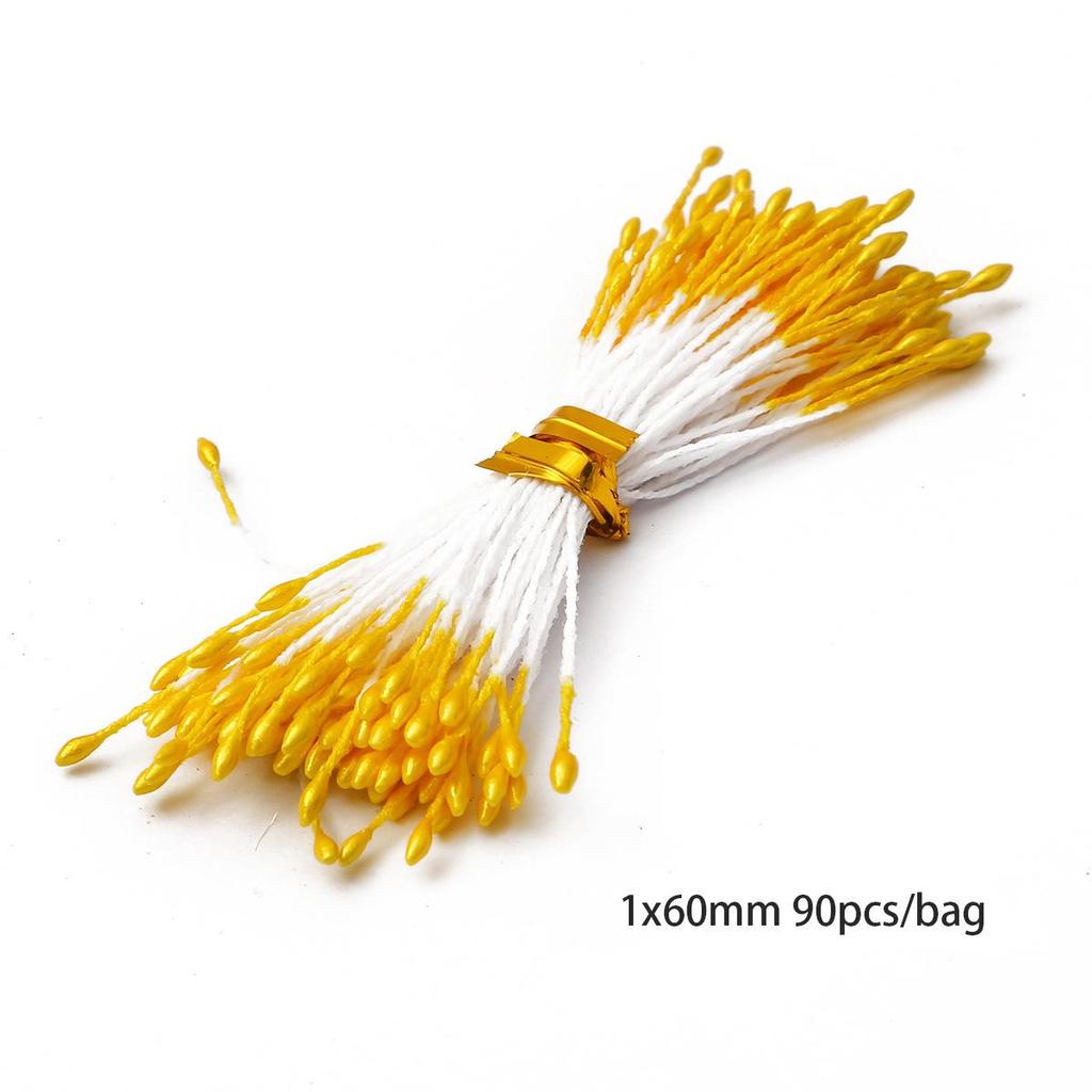 Chiffon Flower Stamens & Berry DIY Craft Accessories