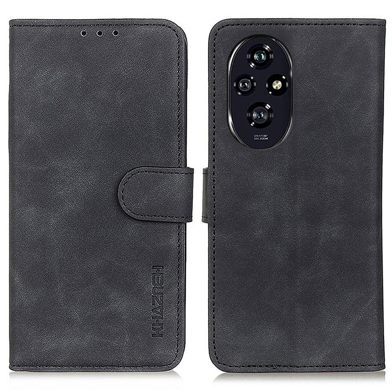 For Honor 200 5G Stand Case Retro Leather Phone Cover with Wallet