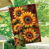 1pc Sunflower Summer Autumn Garden Flag_4 (3)- Garden Decoration Double S, Home Decoration, Yard Decoration, Outdoor Decoration, Lawn Decoration, Flag