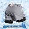 WEZHO Men's 2-in-1 Quick Dry Running Shorts