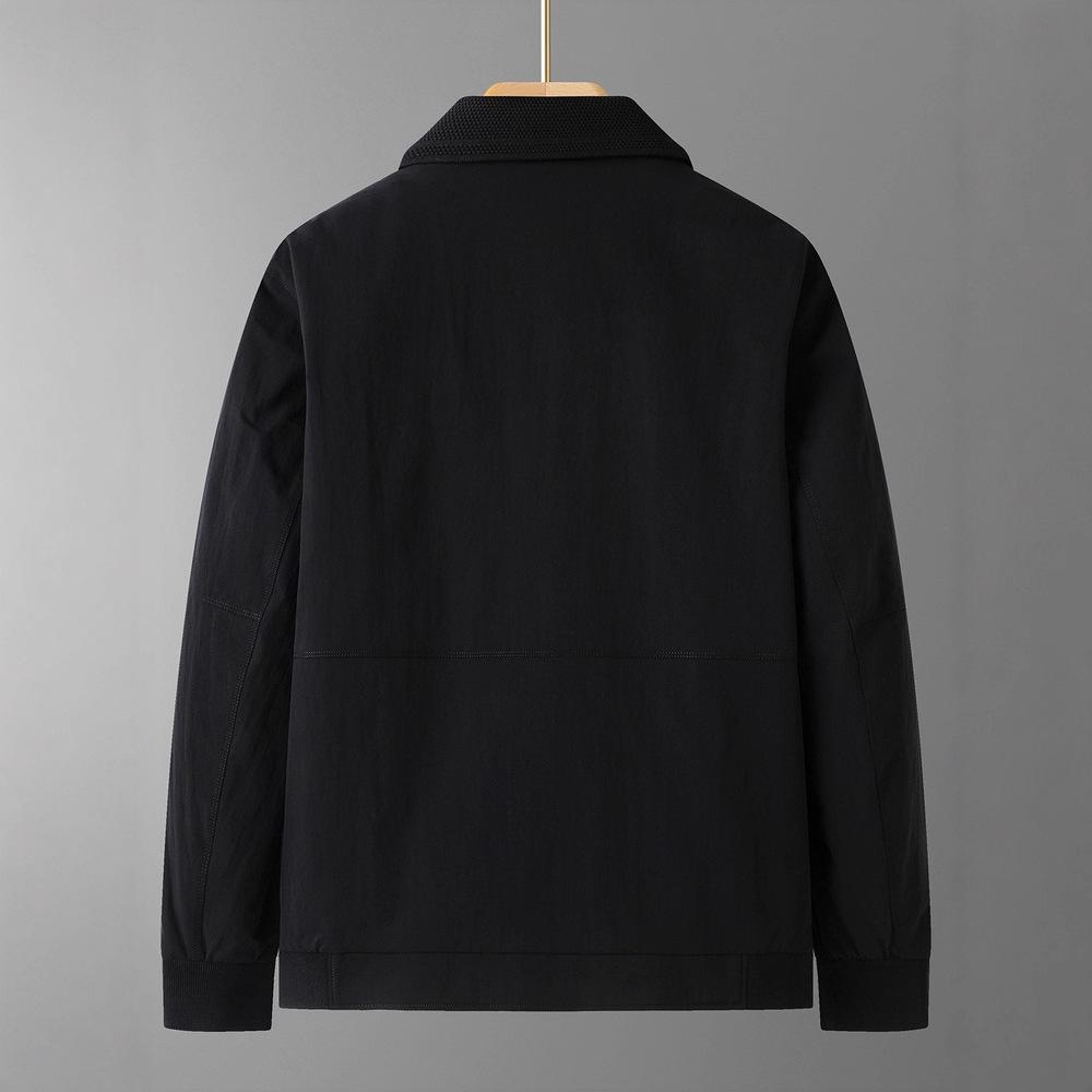 Men's Plus Size 2025 Winter Loose Fit Warm Down Business Casual Coat
