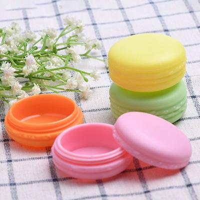 Mini Lip Film Jars Refillable Cosmetic Sub-bottling Box Portable Macaron Dispense Jar  Travel