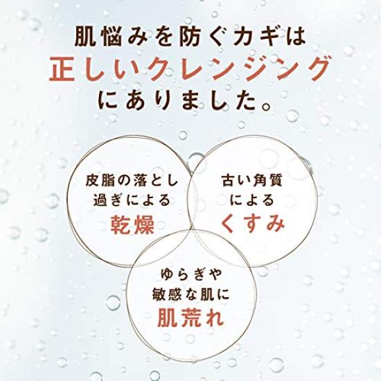 Leash Cleansing Gel 300mL: Pore Removal, Makeup Remover, Pore Care, Bergamot, Safe for Eyelash Extensions, Removes Blackheads and Clogged Pores,