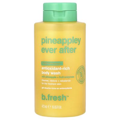 B.Fresh, Ananas-Glücklich bis ans Ende, Antioxidantienreiches Duschgel, Tropisch-lecker, 16 fl oz (473 ml)