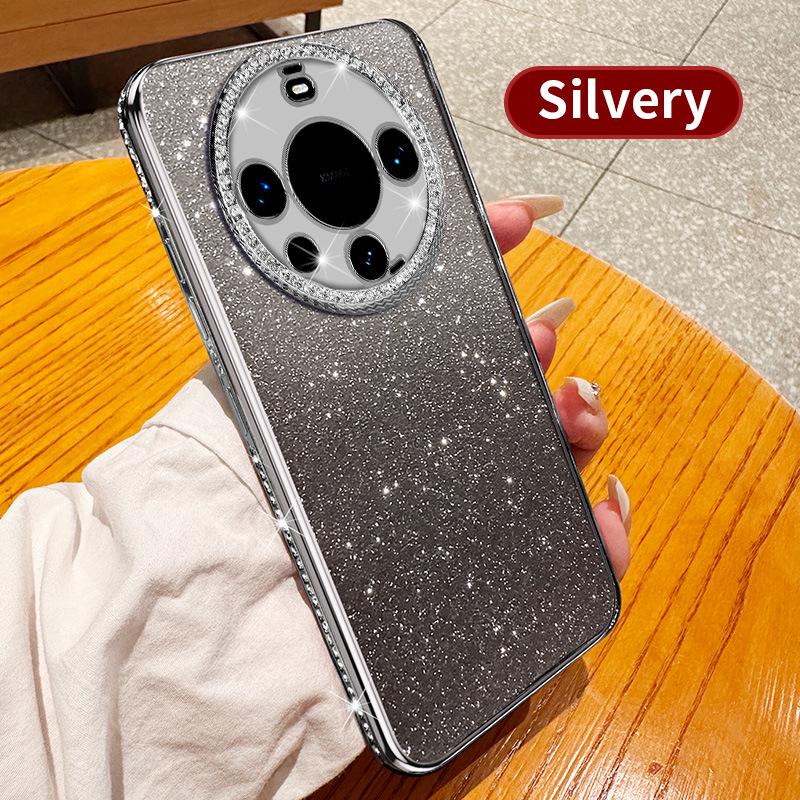 Applicable Tecno Spark Go 2024 Glitter Rhinestone Protective Case for Smart9 Hot40i Phone
