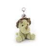 Albaricoque Cordero Triceratops Verde Lindo Suave Llavero Peluche Perfecto para Niños y Cabe en Mochilas para Niños y Juguete de 13 cm, Niñas, Monederos,