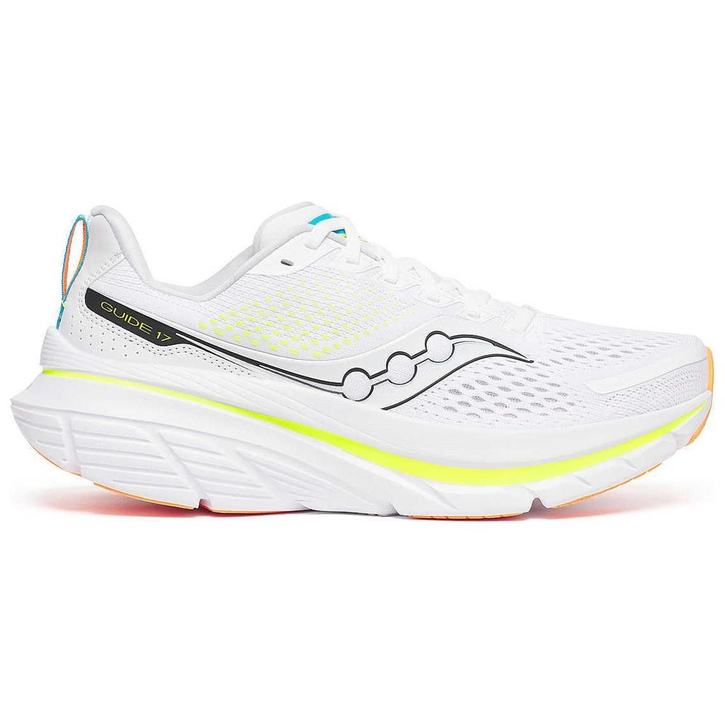 Saucony Guide 17 White Black Men's S20936-220