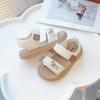 Children's sandals 2025 summer new baby girl hollow beach shoes fashion versatile open-toed boys casual shoes