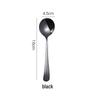ZISIZ Stainless Steel Coffee Dessert Spoon