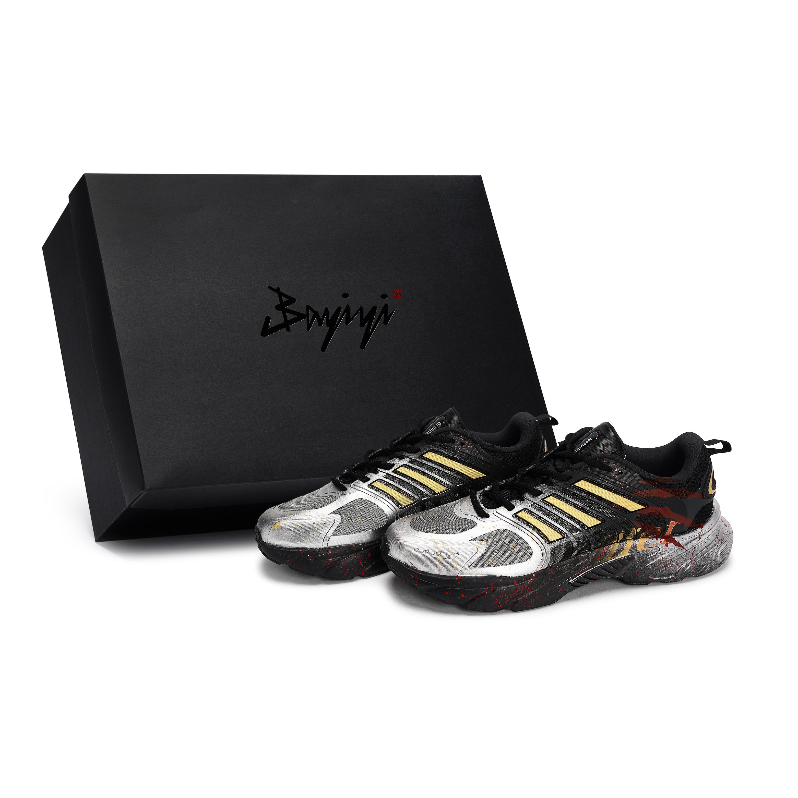 

Adidas Climacool Ventania Abrasion Resistant Low top Running Shoes Unisex Black Red Gold Silver JQ4900(Team80-S-BOX) 36