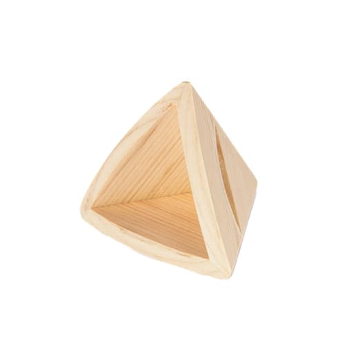 Ise - Miyachu - Salt Mounding Container, Triangular, Standard Type