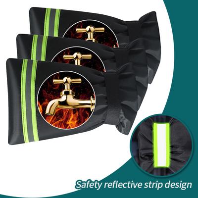 Outdoor Faucet Cover for Winter Insulated Freeze Protection Spigot Cover Waterproof Oxford Cloth Faucet Socks for Outside Yard Garden