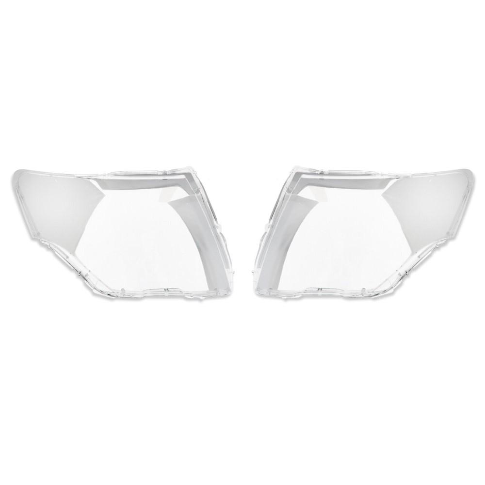 Left/Right Car Headlamp Lens Cover Transparent Lampshade For Mitsubishi PAJERO V87 V93 V97 2007-2018 Headlight Cover Clear Shell