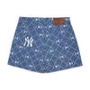 New MLB Denim Shorts Women's Denim Blue 3FDPM0533-50INS