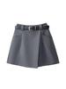 2026 Versatile Summer High-Waisted A-Line Wide-Leg Petite Skirt Shorts for Women