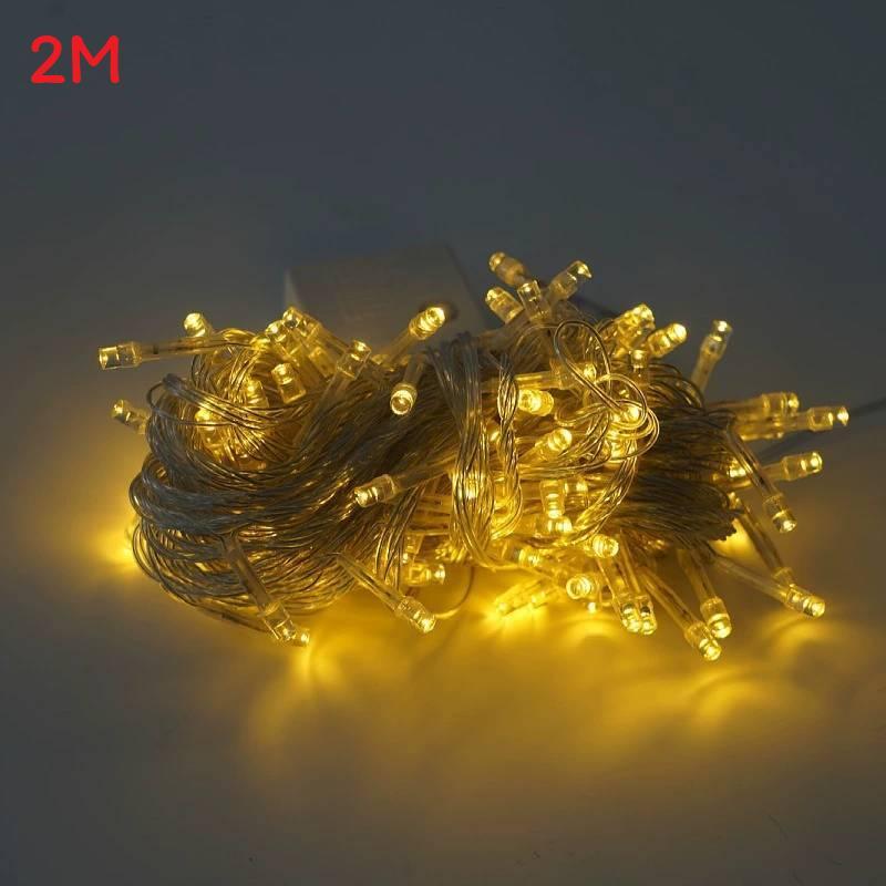 String Led Lights Operated Outdoor Waterproof Christmas Birthday Party Decor
