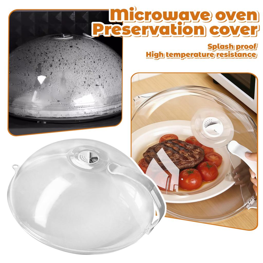 Pokrowiec do kuchenki mikrofalowej, Ochrona, Odporny na wysoką temperaturę, Spożywczy Pokrowiec do podgrzewania