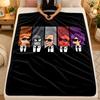 Flannel BlanketFuturama Warm Soft Throw Blanket for Indoor Sofa Bed Living Room Use