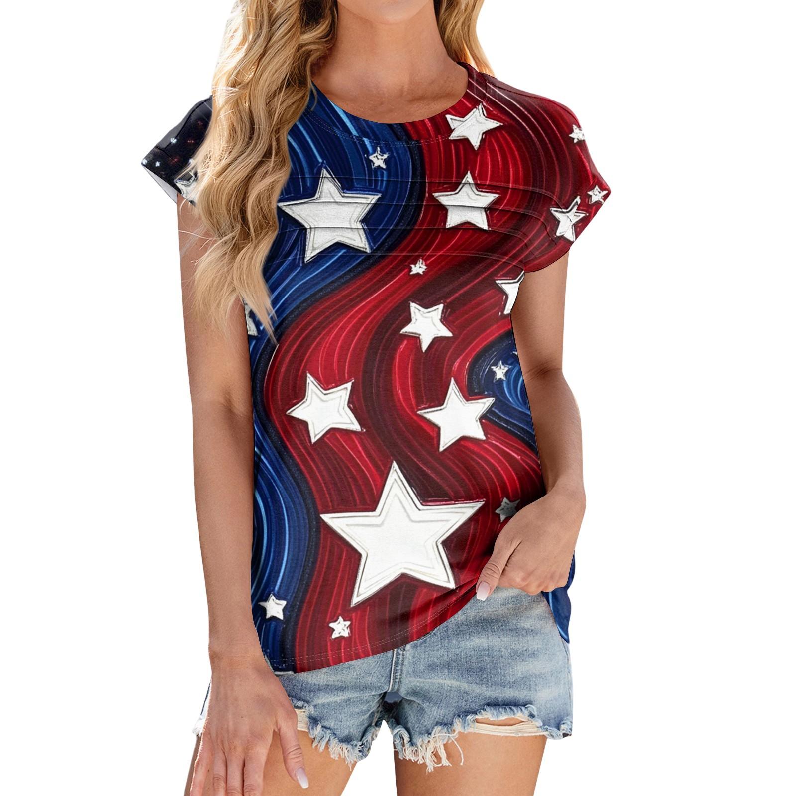 

Жіноча мода Повсякденна футболка з коротким рукавом Базова текстурована футболка з круглим вирізом Топ з рукавом-капюшоном XXL Кіновар