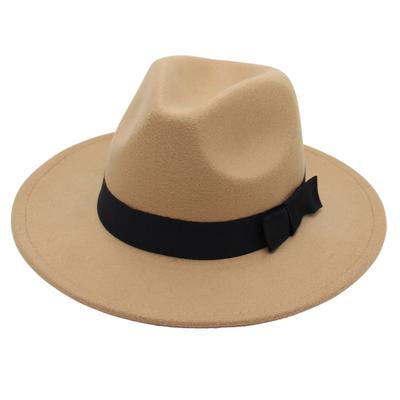 Vintage Top Hat Shanghai Beach Retro Jazz Hat Men'S And Women'S Wedding Felt Hat Versatile Nostalgic Woolen Hat Foreign Style