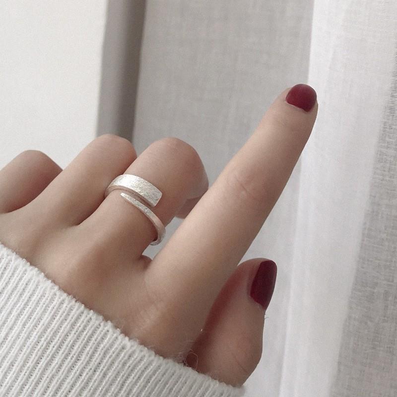 Elegant Heart Shaped Silver Plated Ring For Women Minimalist Twisted Design Jewelry
