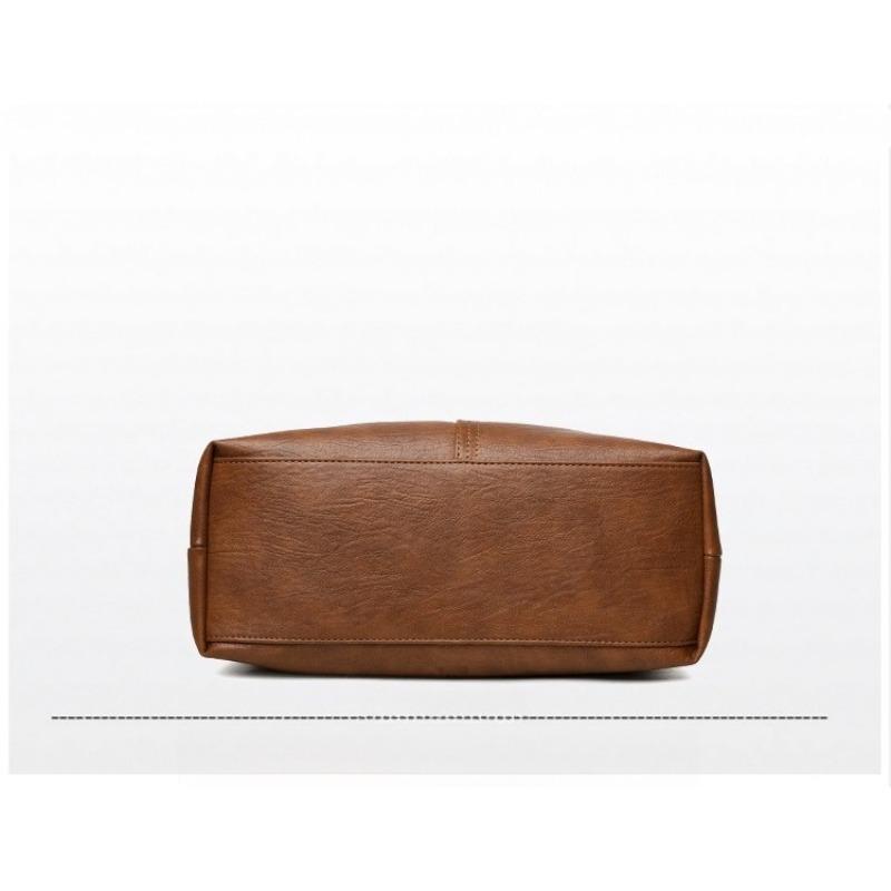 Vintage Leer Patchwork Handtas Mode Schoudertas Dames Vintage Crossbody Tas Werk Boodschappen en Dames Vakantiecadeaus
