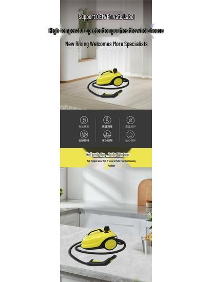 Hochdruck-Dampfreiniger: Antibakterieller Milbenentferner für Küche & Klimaanlagen