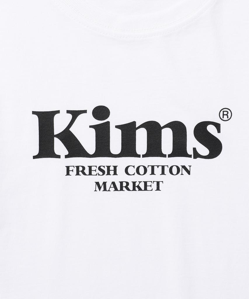 Kimseupeulesikoteunmakes (Unisex) Kims Bam Logo Tee White(Black)