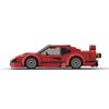 Compatible With Building Blocks MOC Car Model Set F40 Assembled Ornaments Gift 8-grid Car Model