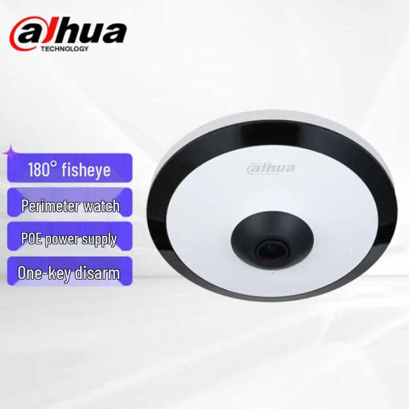 

Dahua 5MP Fisheye IR Network Dome Camera CN plug (adapter included)