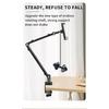2025 Tablet Stand Holder for Ipad,Portable Monitor Stand Desk Mount for 15.6'' 16'' Screen,Aluminum Long Arm with Rotating