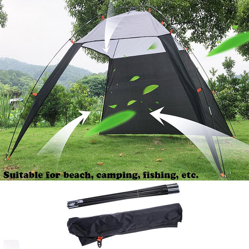 Outdoor Anti-UV Canopy Beach Shelter Sun Shade Tent Lightweight Waterproof Tent Sun Shade For Fishing Camping Picnic Travel
